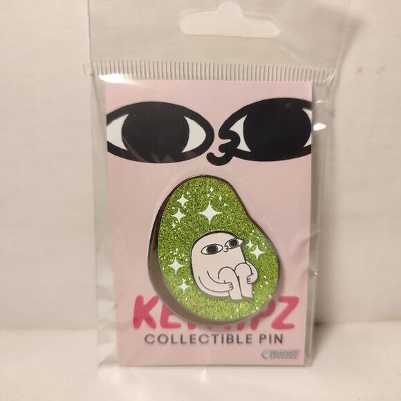 Ketnipz Avacado Enamel Pin Official Cartoon Collectible Metal Badge Figure - Picture 1 of 2